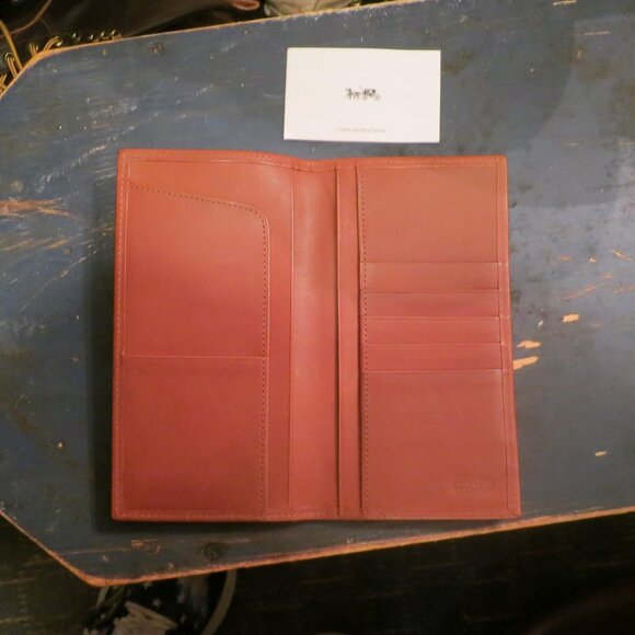 coach breast pocket wallet British Tan new - Picture 1 of 4